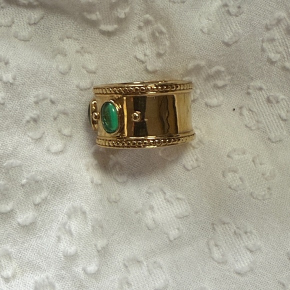 Temple St. Clair Target Wide Band Ring - Picture 5 of 14